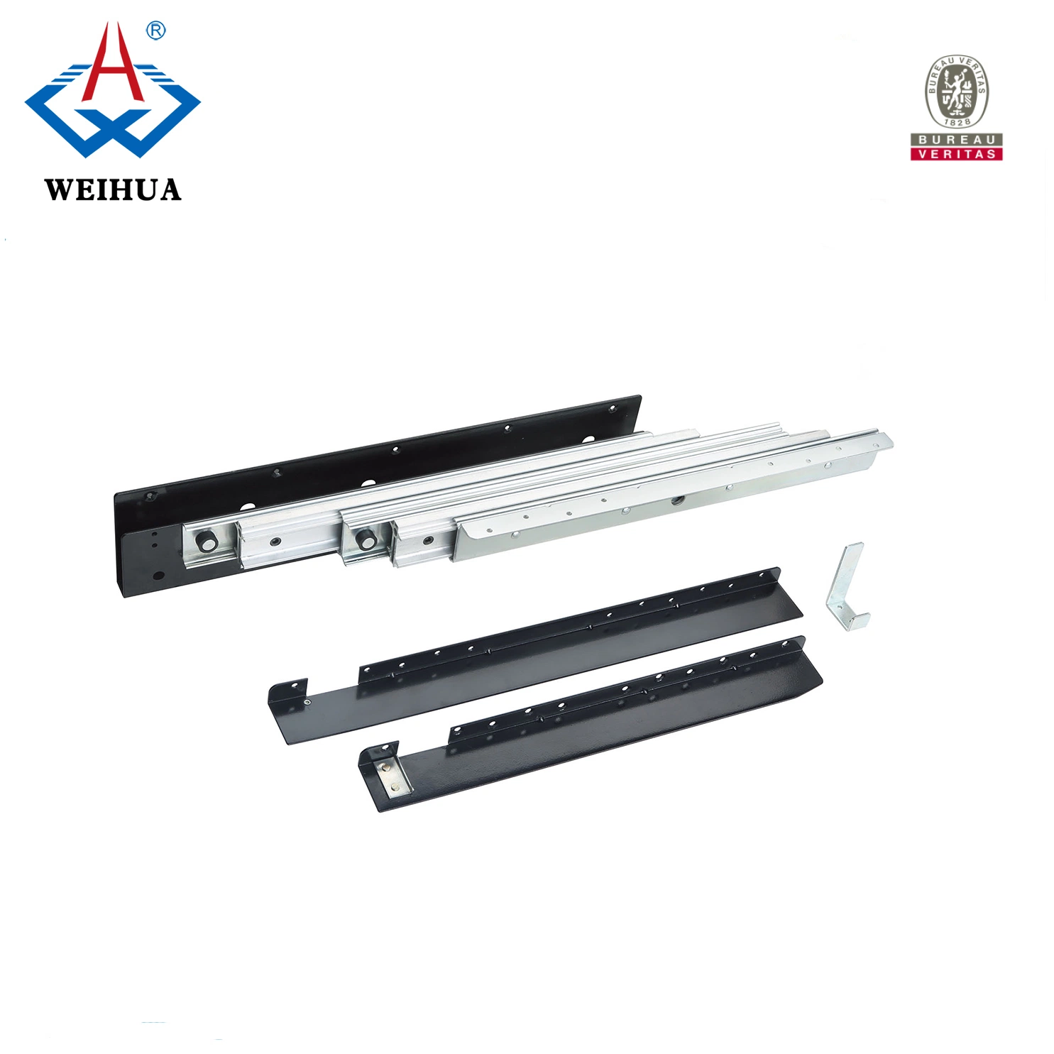 Heavy Duty Aluminium Extension Slide Mechanism Hardware for Kitchen Cabinet