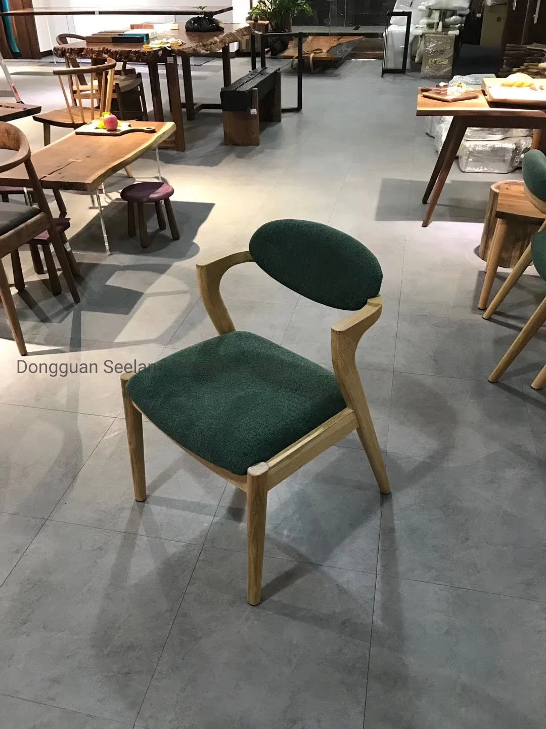 Banqueta de madera maciza de lujo/Silla para Salón