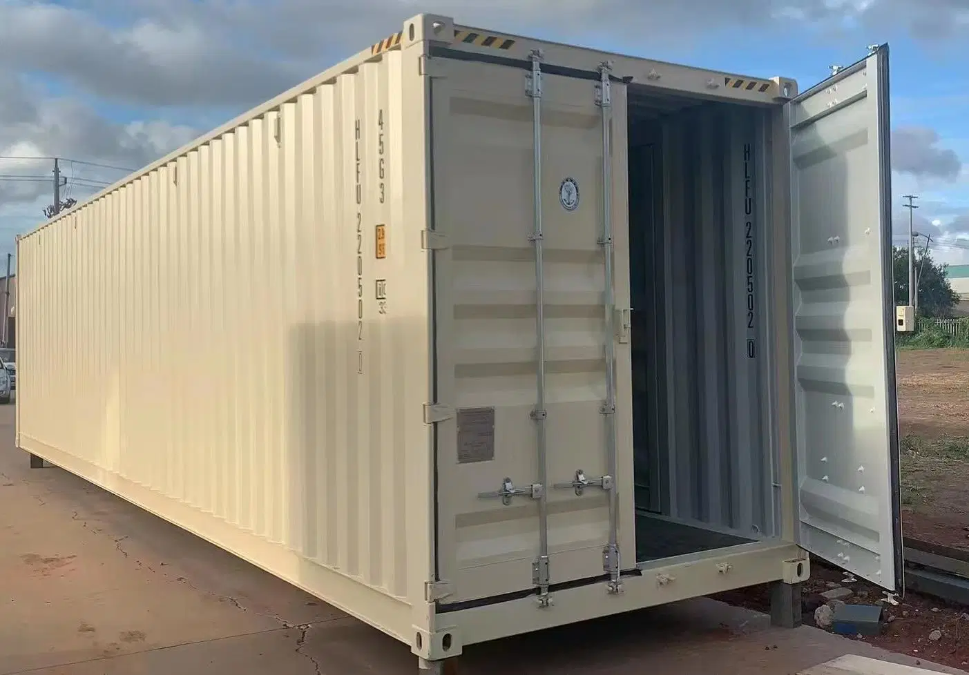 40FT High Cube Shipping Container with 2 Side Doors Csc Certificated High quality/High cost performance  ISO Standard