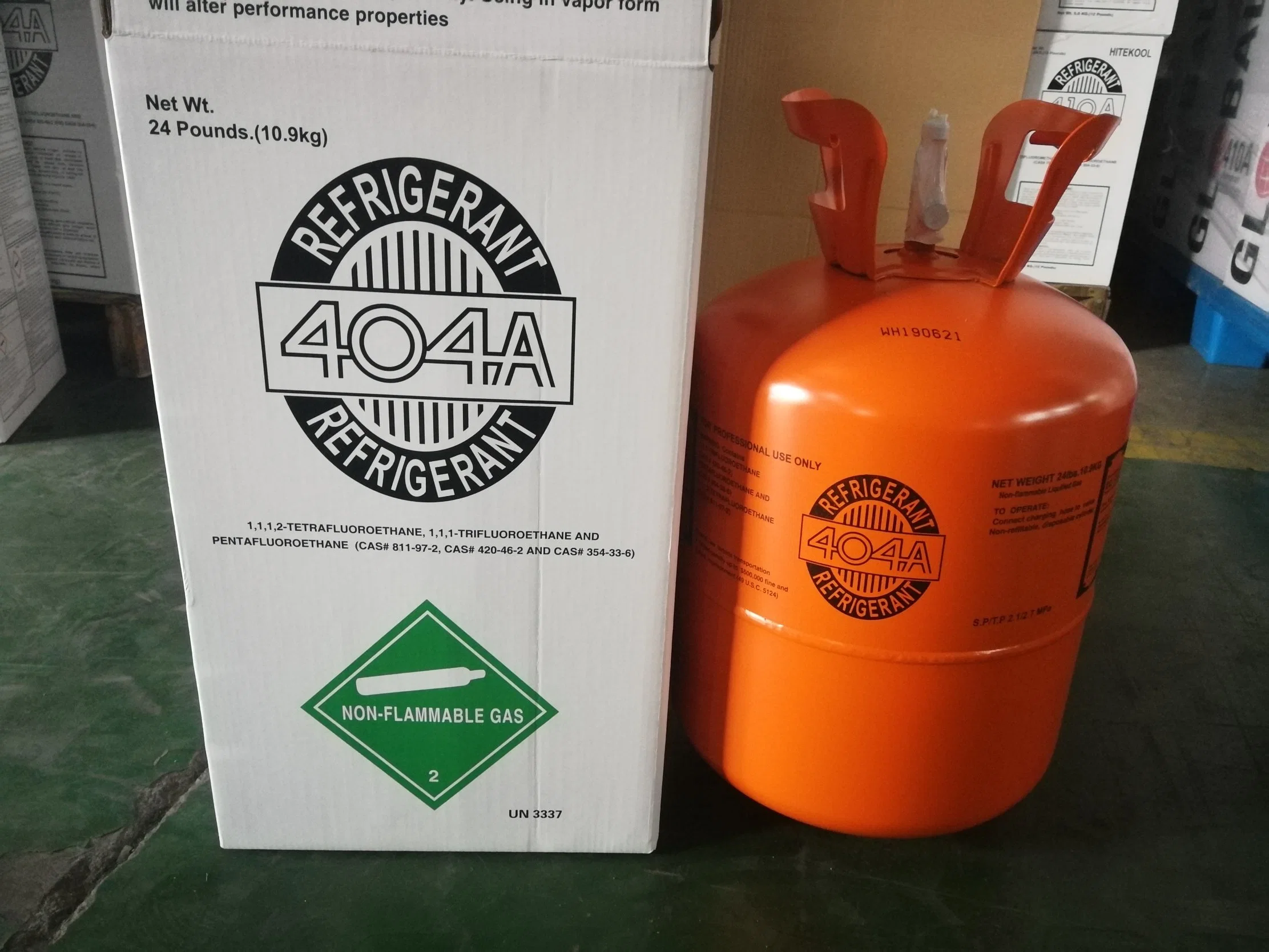 Fast Cooling Commercial Refrigeration Gas R404A Refrigerant