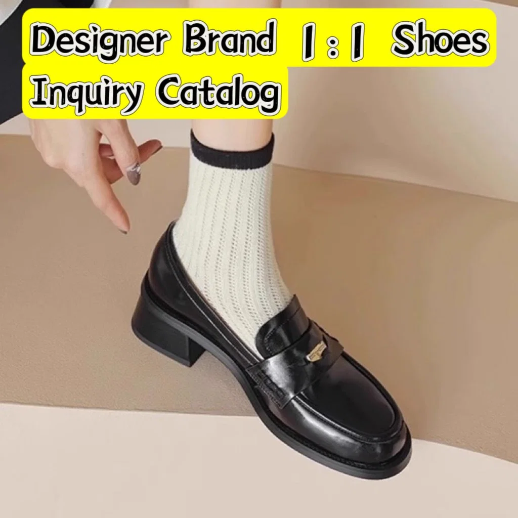 Luxury Famous Brand Replica Online Store Woman Men Sport Designer Wholesale/Supplier Shoes Real Leather Fashion Women Replicas Shoes Semi-Trailer