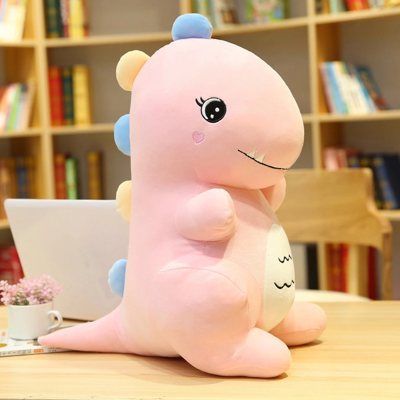 2023 Nouveau cadeau doux en peluche personnalisé pour un joli motif dinosaure Jouets pour enfants