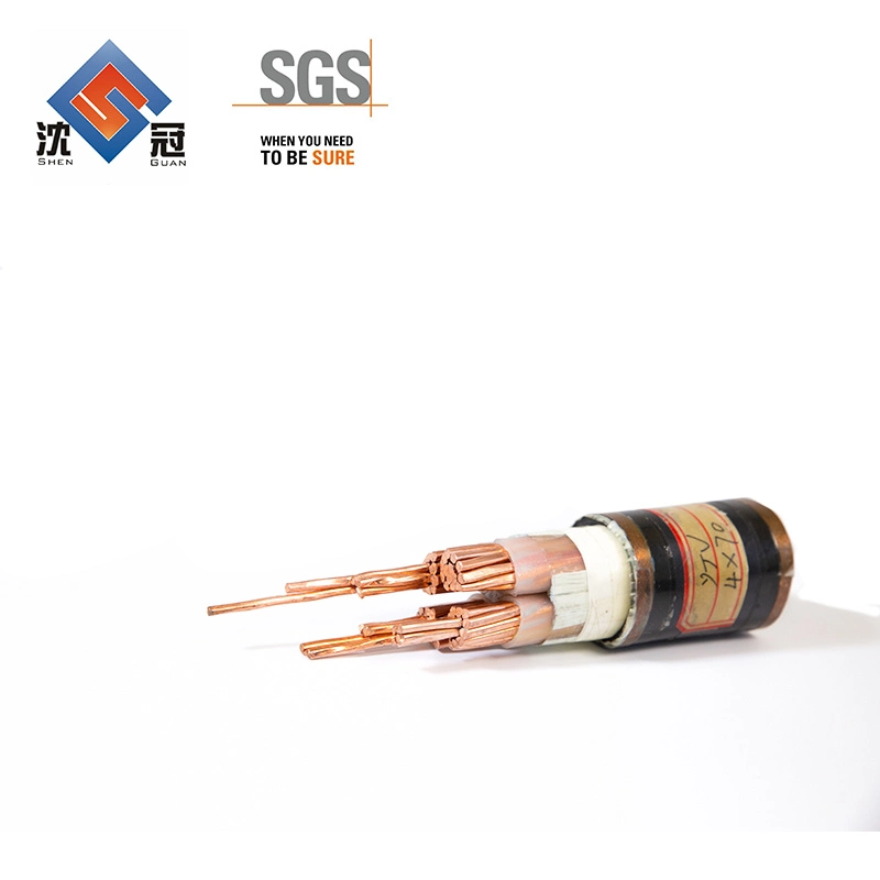 Shenguan Wire Cable Copper Cable H05VV-F Cold-Resistant Performance Copper Conductive Europe Power Cable Direct Burial XLPE Insulated for Underground