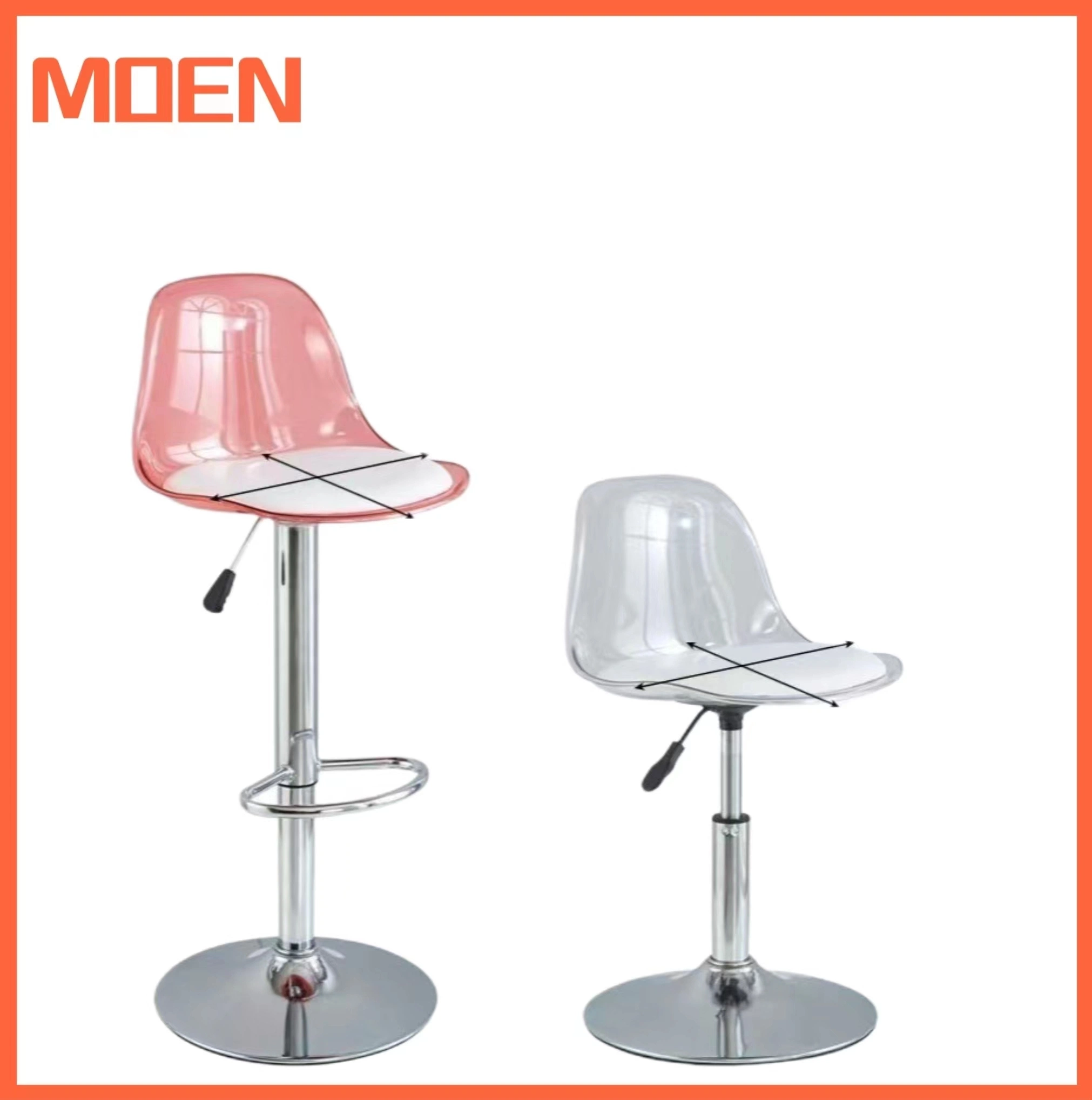 Bar Chair Nordic Style Front Desk High Stool Bar Swivel Chair