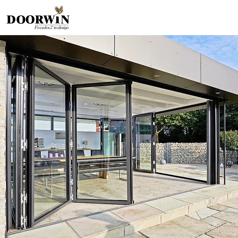 Modern Nfrc Certification Aluminium Bifold Doors