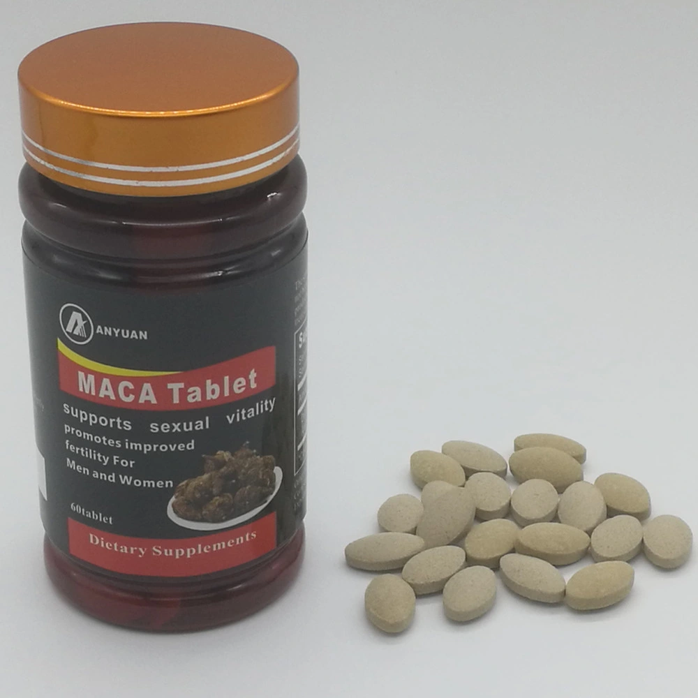 Maca Tablets and Cordyceps Tablets with Private label