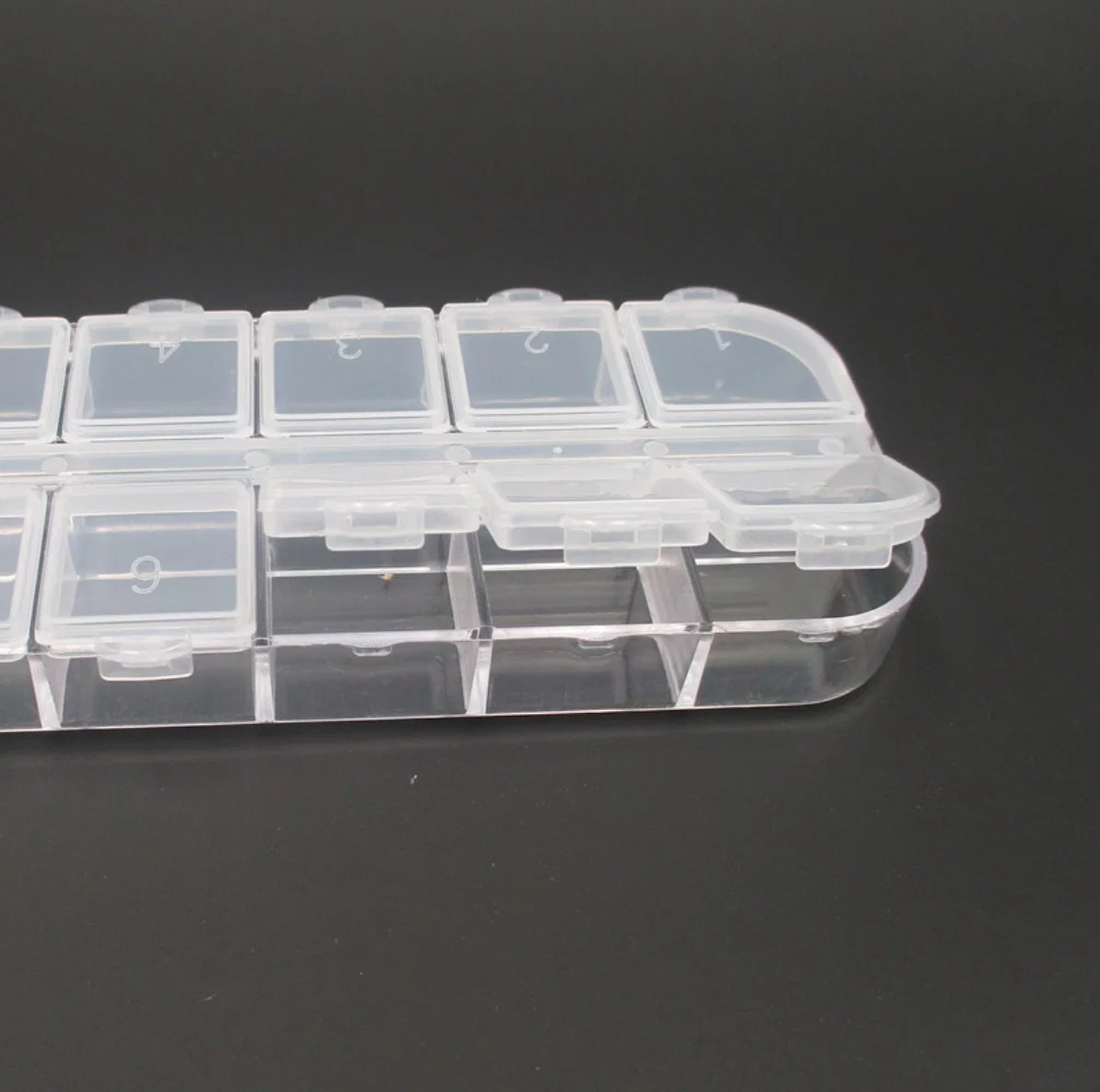 7 días Pill Box Organizador semanal de la píldora, Pill Case, Caja de la píldora del medicamento