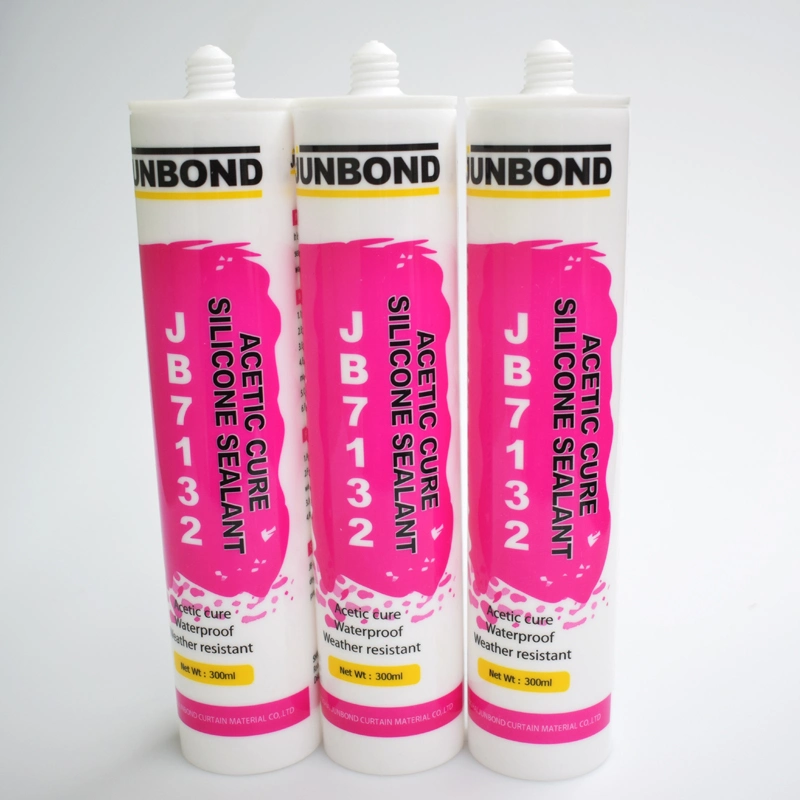 Silicone Sealant - 100% Silicone Caulk UV Resistant Glass Bonding Building Material