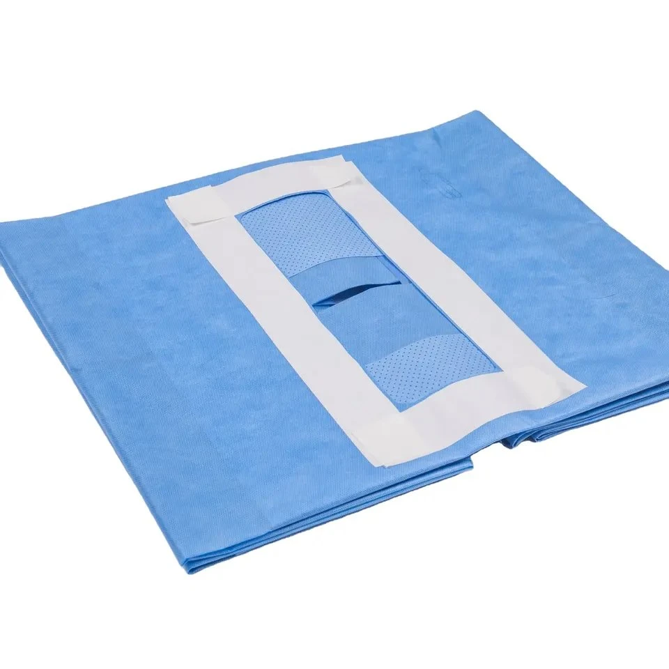 Einweg-Lithotomie Drape Lithotripsy Operation Cover Lithotrity Chirurgie Blatt