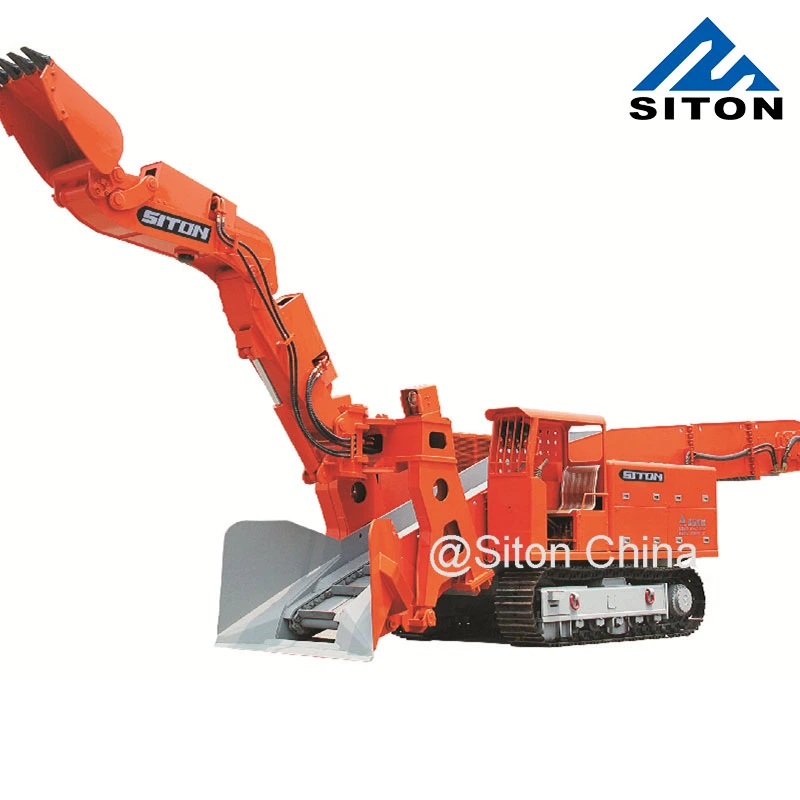 Siton Mining Excavator Wheel Coal Mine Tunneling Mucking Underground Crawler Muck Loader