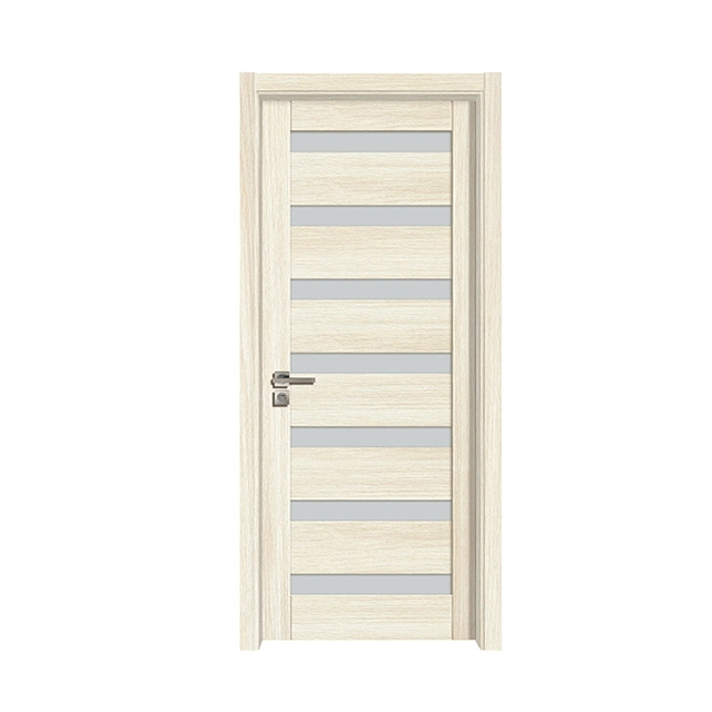 New Product PVC Wooden Interior Bedroom Bathroom Door Price Foreign Doors MDF Door
