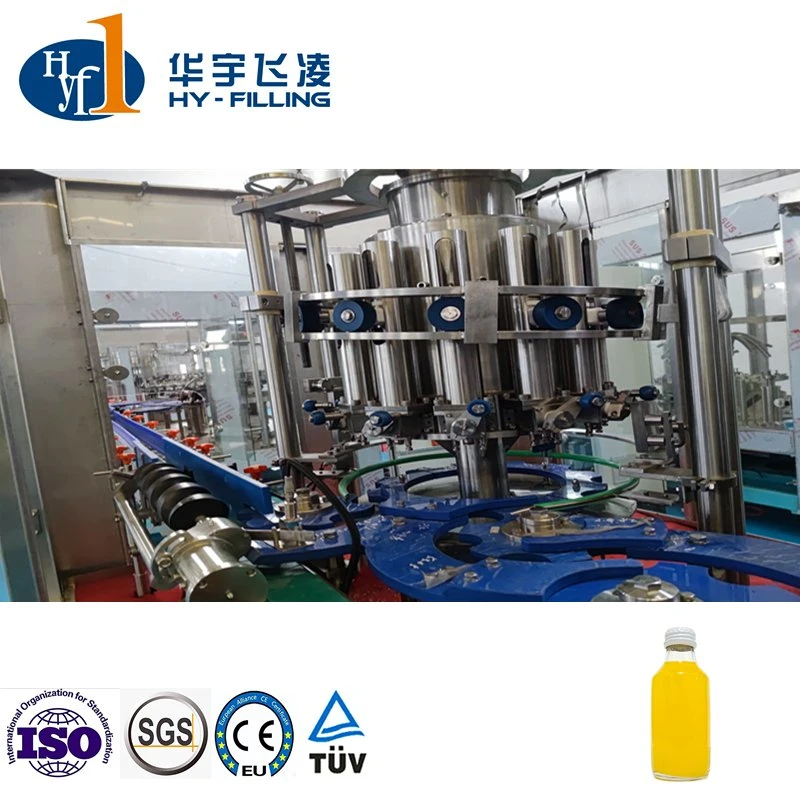 Supplier Bottle Water Juice Carbonated Drink Filling Packing Machine Glass Bottle Wine Bottling Production Line