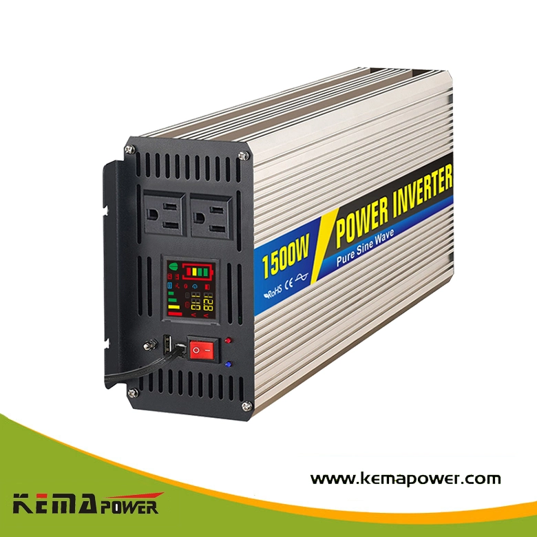 Kemapower 1500W DC 12V a 220V AC fuera de la red inversor con CE