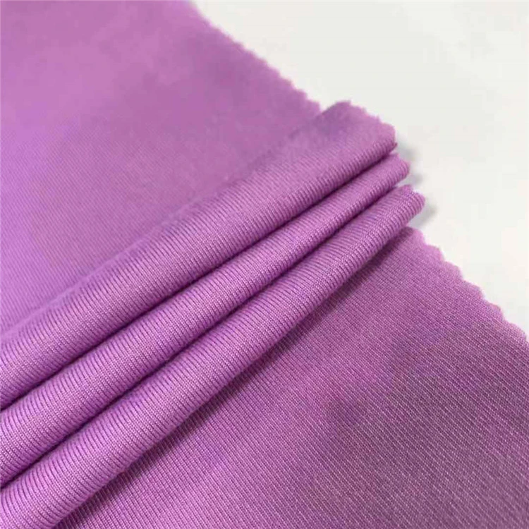 92% Polyester 8% Spandex Single Jersey Stripe Muslin Fabric Cloth Material Knitwear Fabric