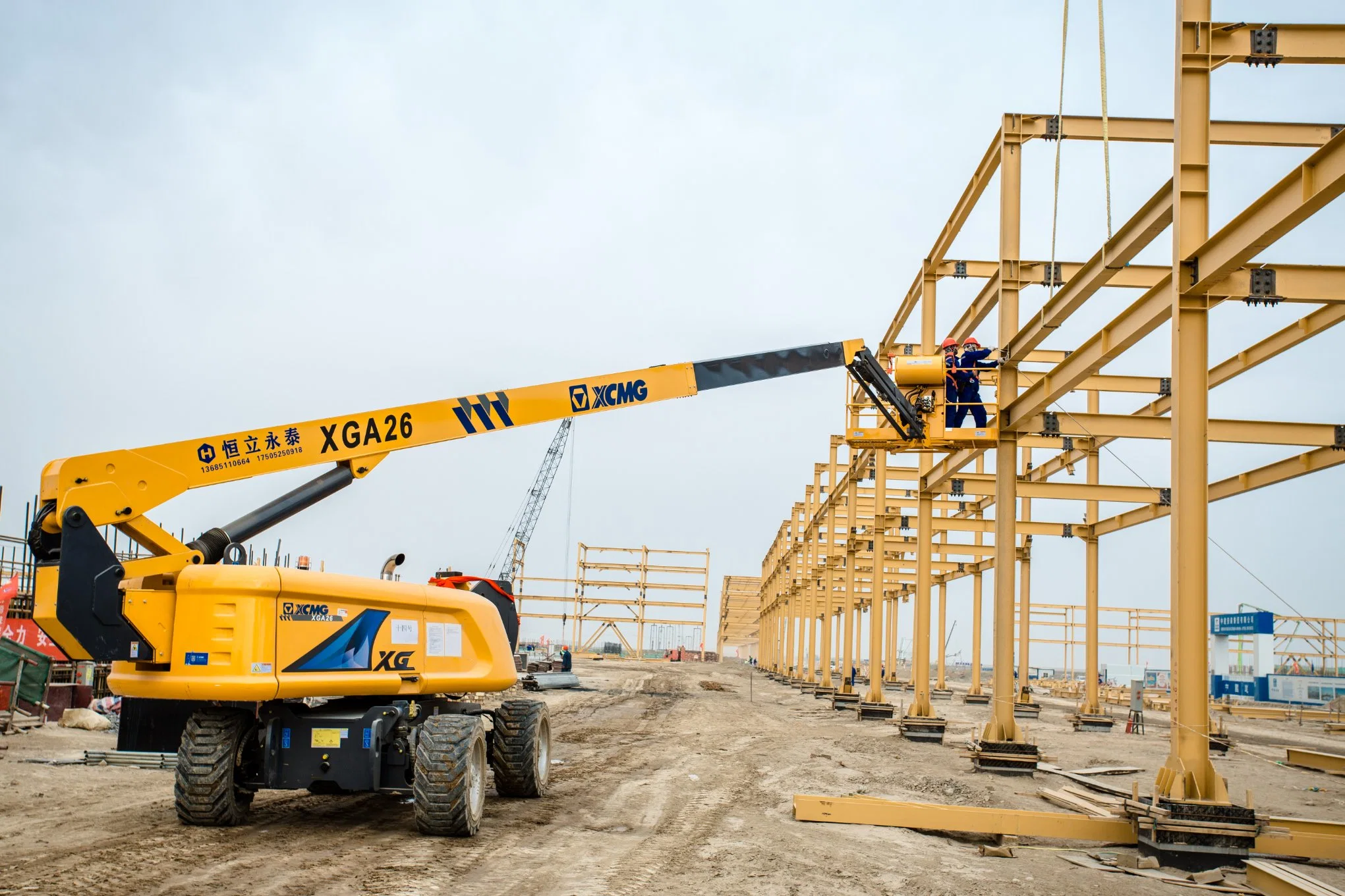 XCMG Hydraulic Lift Manufacturer Xga26 Small 26m Boom Vehicle Lift Mobile Building Vertical Platform Lift