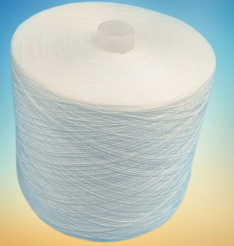 Textile Yarn 100% Ring Spun Bright Virgin 30s/2 Polyester Sewing Thread Paper Cone/Dye Tube for Sewing/Weaving/Knitting Factory Directly Sale Exported Standards