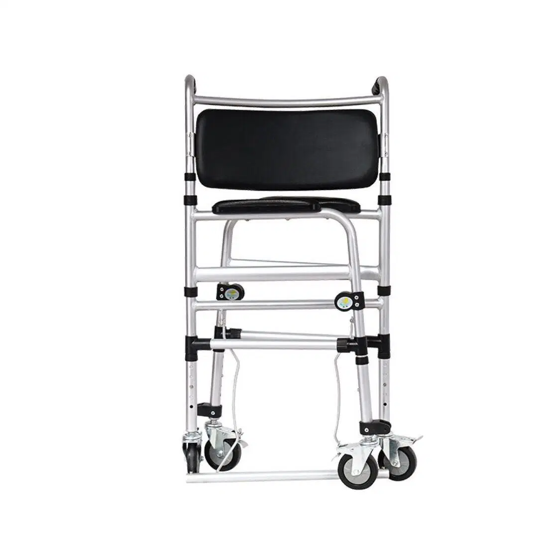 Equipo médico Hospital Handicap transferencia de pacientes inodoro Commode rueda de Potty Silla para asientos de alta calidad para ancianos