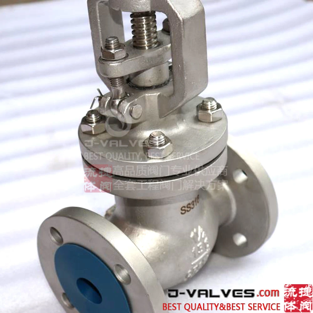 Stainless Steel Manual Globe Valve with Flange End