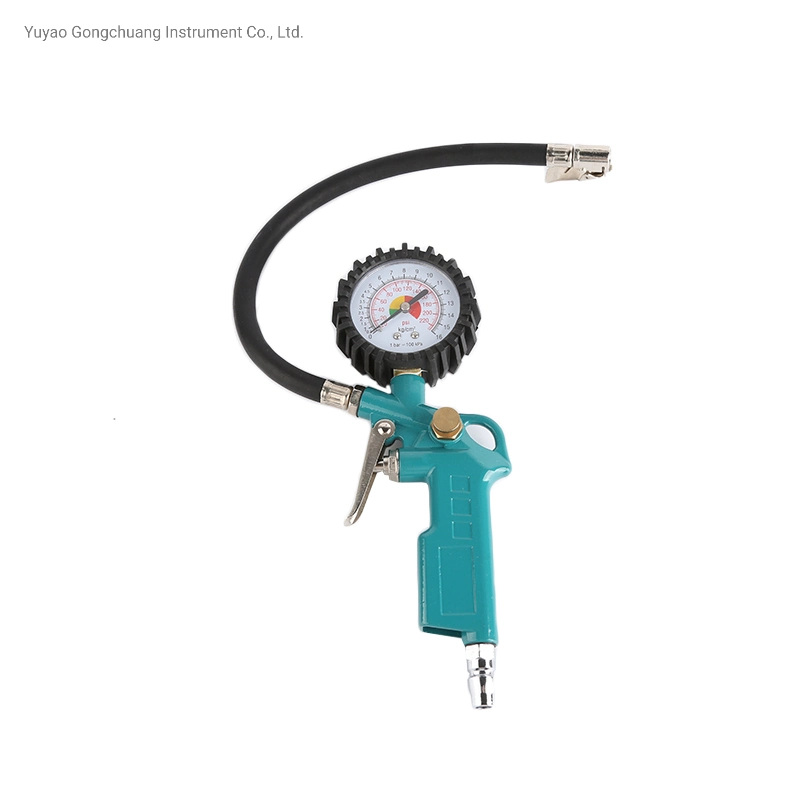 Factory Wholesale Vehicle Tools Tire Pressure Inflator Gauge