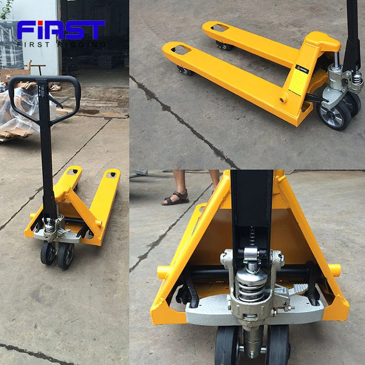 Hot Sale 2000kg -5000kg Hand Hydraulic Pallet Jack for Equipment Lifting