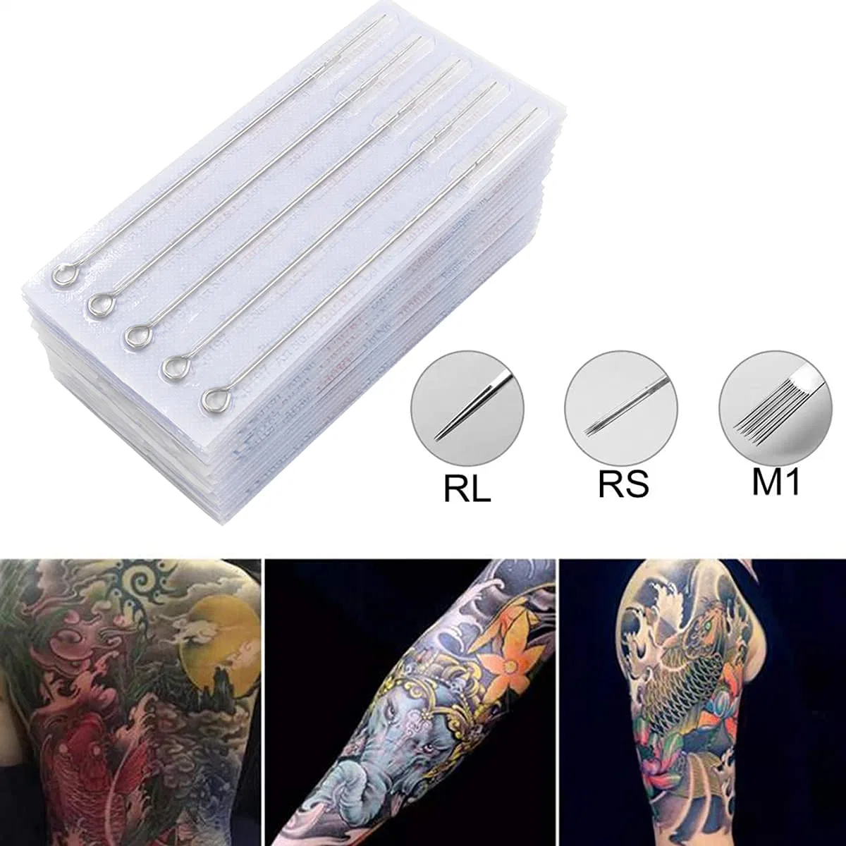 Cartucho de tatuagem para trabalhos artísticos da carroçaria com venda a quente para agulhas