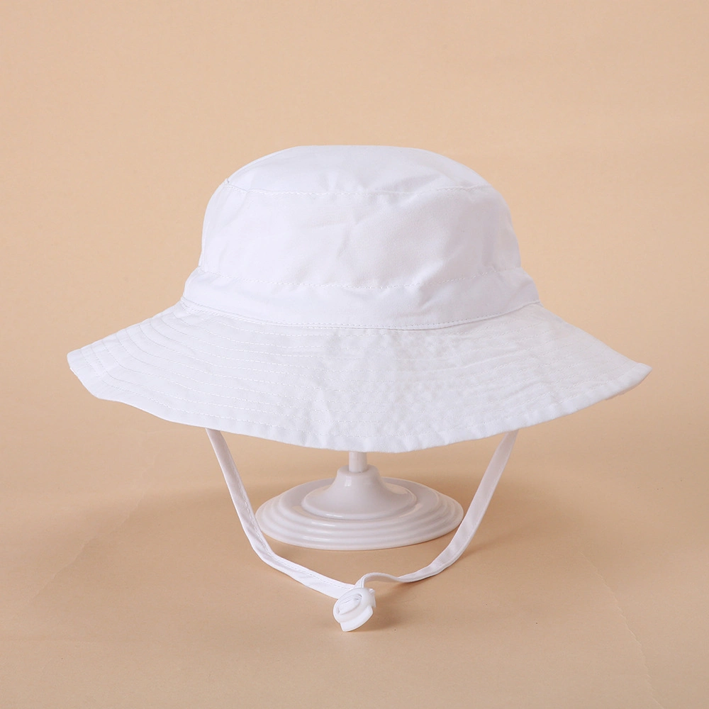 Hot Sale Popular Outdoor Cotton Plain Colorful Children Kids Fashion Hats Summer Sun Hat Bucket Cap