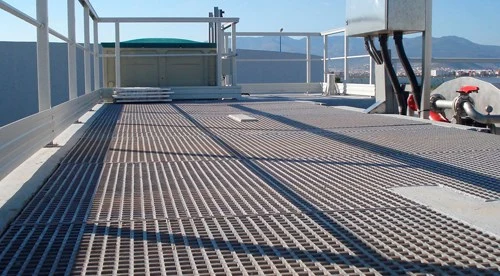 High quality/High cost performance  Fiberglass FRP Grating Walkway