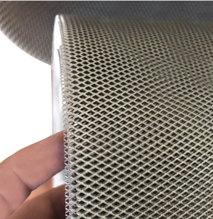 Al66 Al136 0.002" 0.004" Aerospace Aircraft Protection Screen Expanded Aluminum Mesh