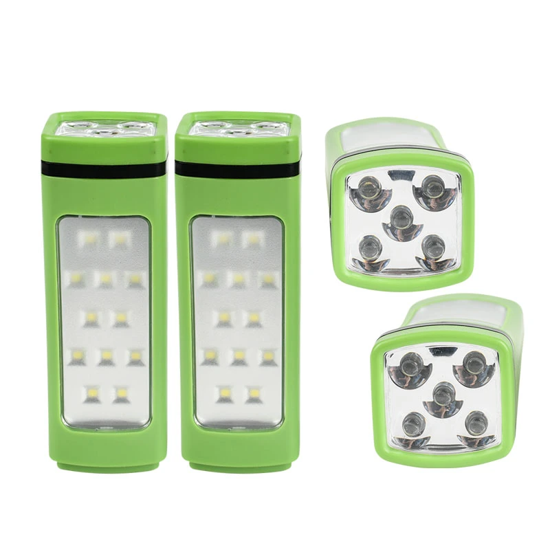 Brightenlux multifunción 4 en 1 pilas recargables LED Linterna portátil impermeable de camping al aire libre