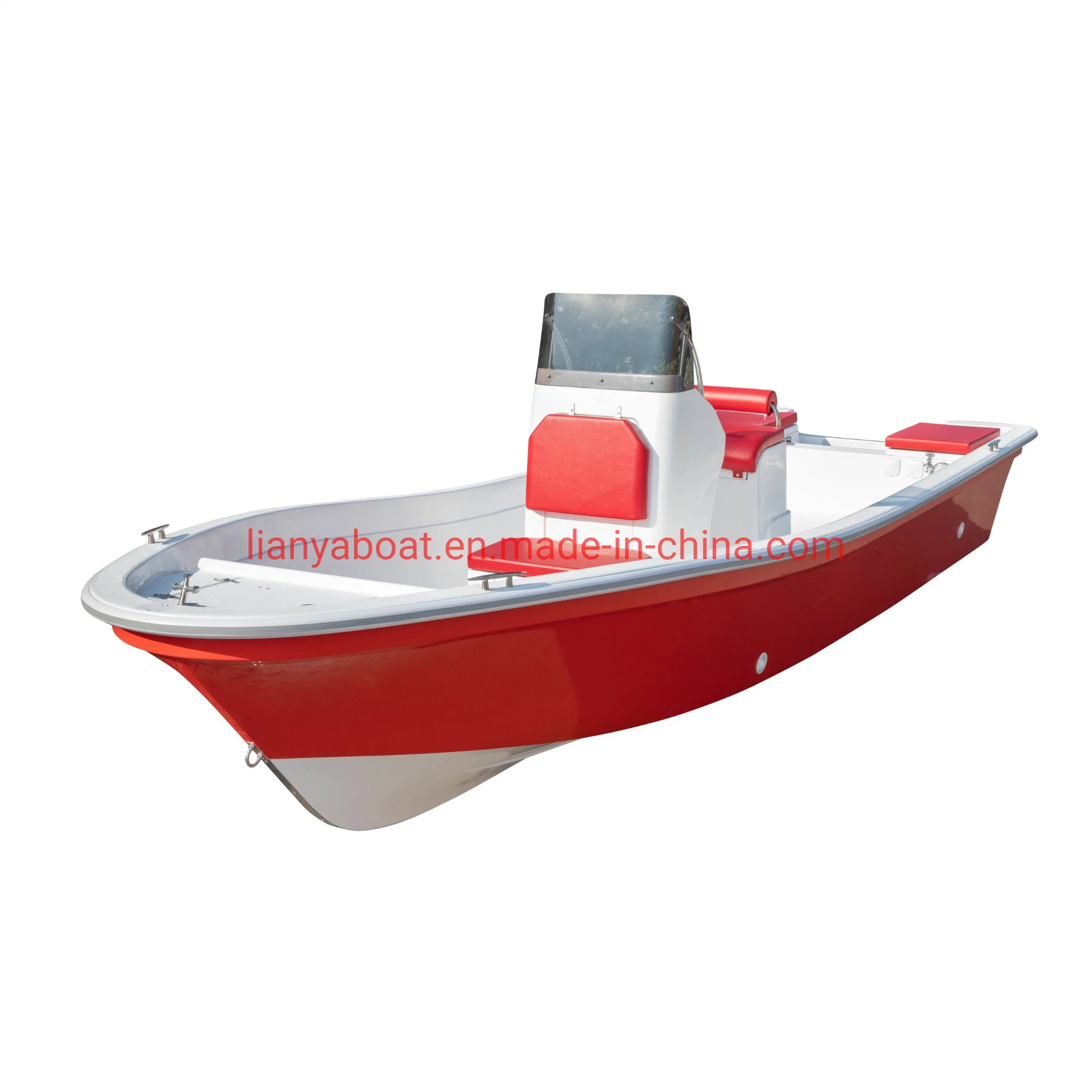 Liya Barco de Pesca de Fibra de Vidro de 14-25 pés Barco Panga Barco de Passageiros Barco a Motor de Velocidade de Água do Rio à Venda