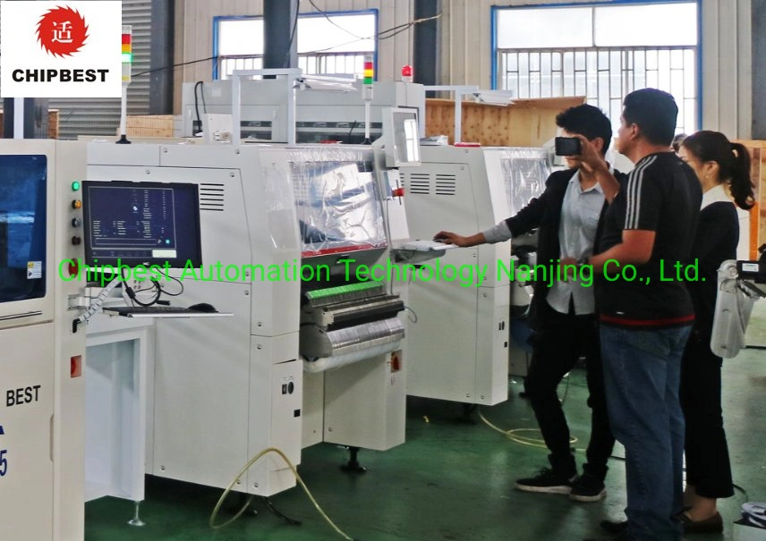 SMT Assembly Production Line with SMT Pick and Place Machine+ Screen Printer+ Reflow Soldering Oven+ Aoi+ SMT Conveyor, Automatic SMD Line