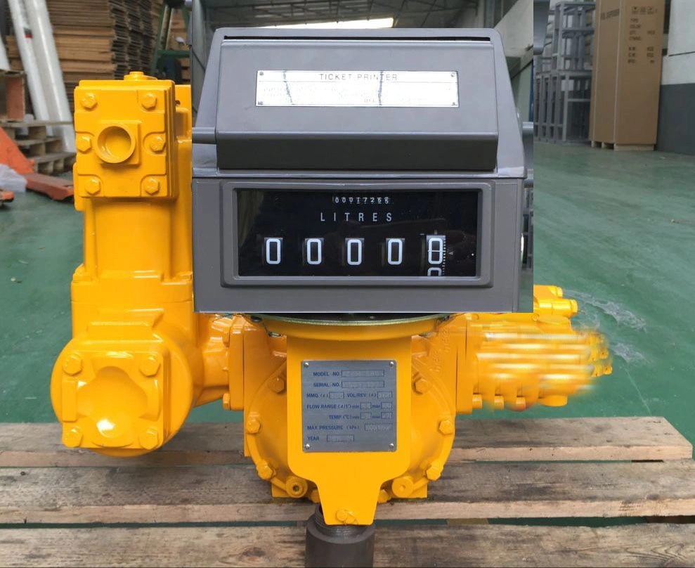 Zcheng LC Diesel Oil Petrol Fuel Digital Positive Displacement Flow Meter