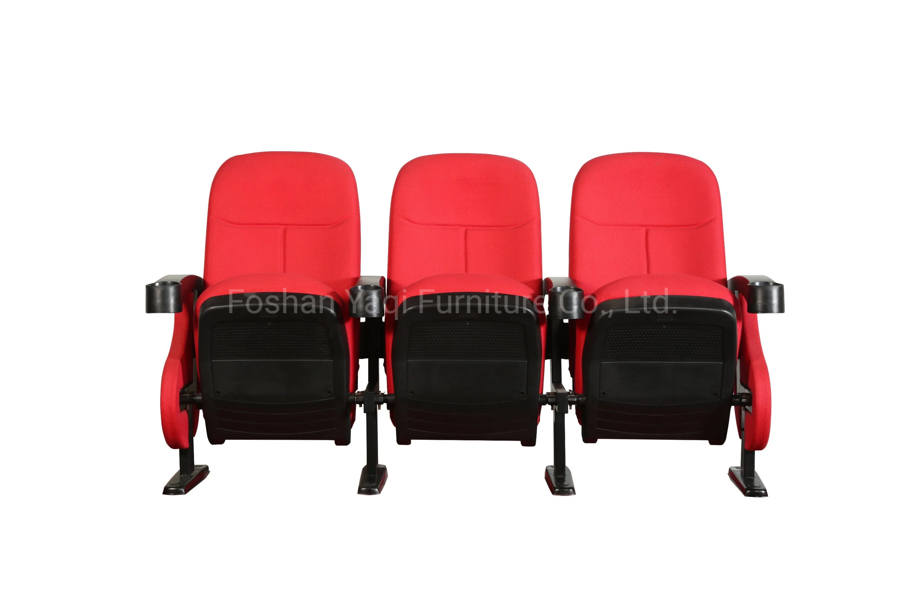 Cinema Casa Móveis Cadeira de Conferência em Metal Móveis de Teatro Cadeira Dobrável para Sala de Palestras Cadeiras de Igreja Assento Cadeira de Assentos de Auditório (YA-07C)