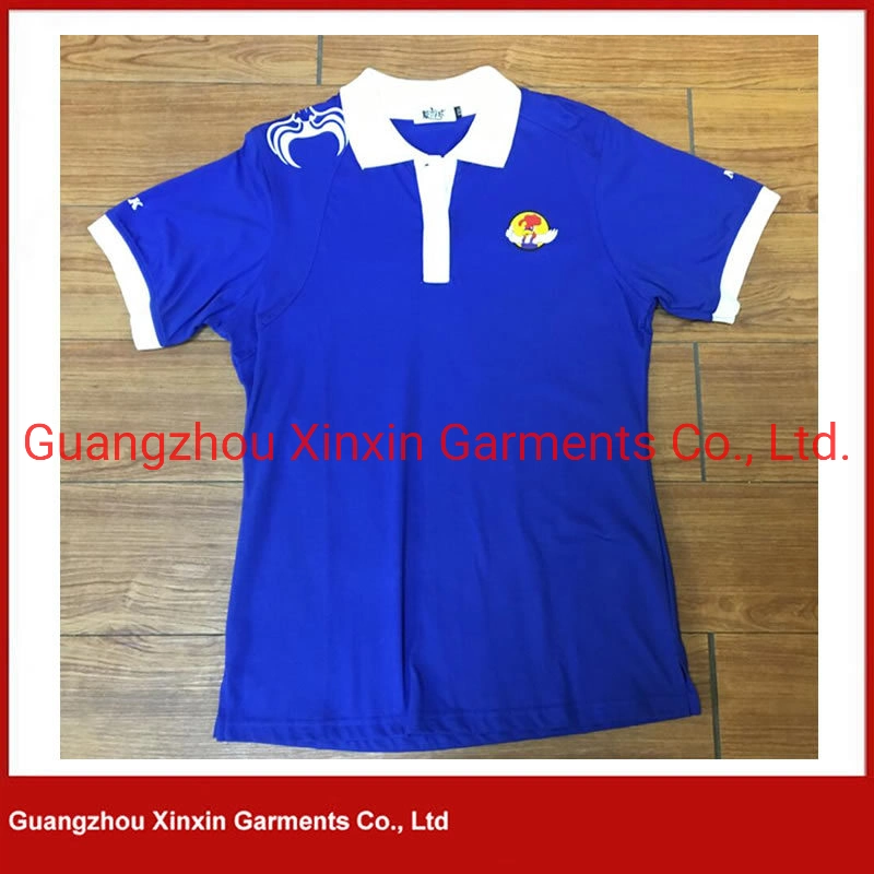 Custom-Made Polyester Breathable Men&prime; S Summer Polo Shirt (P05)