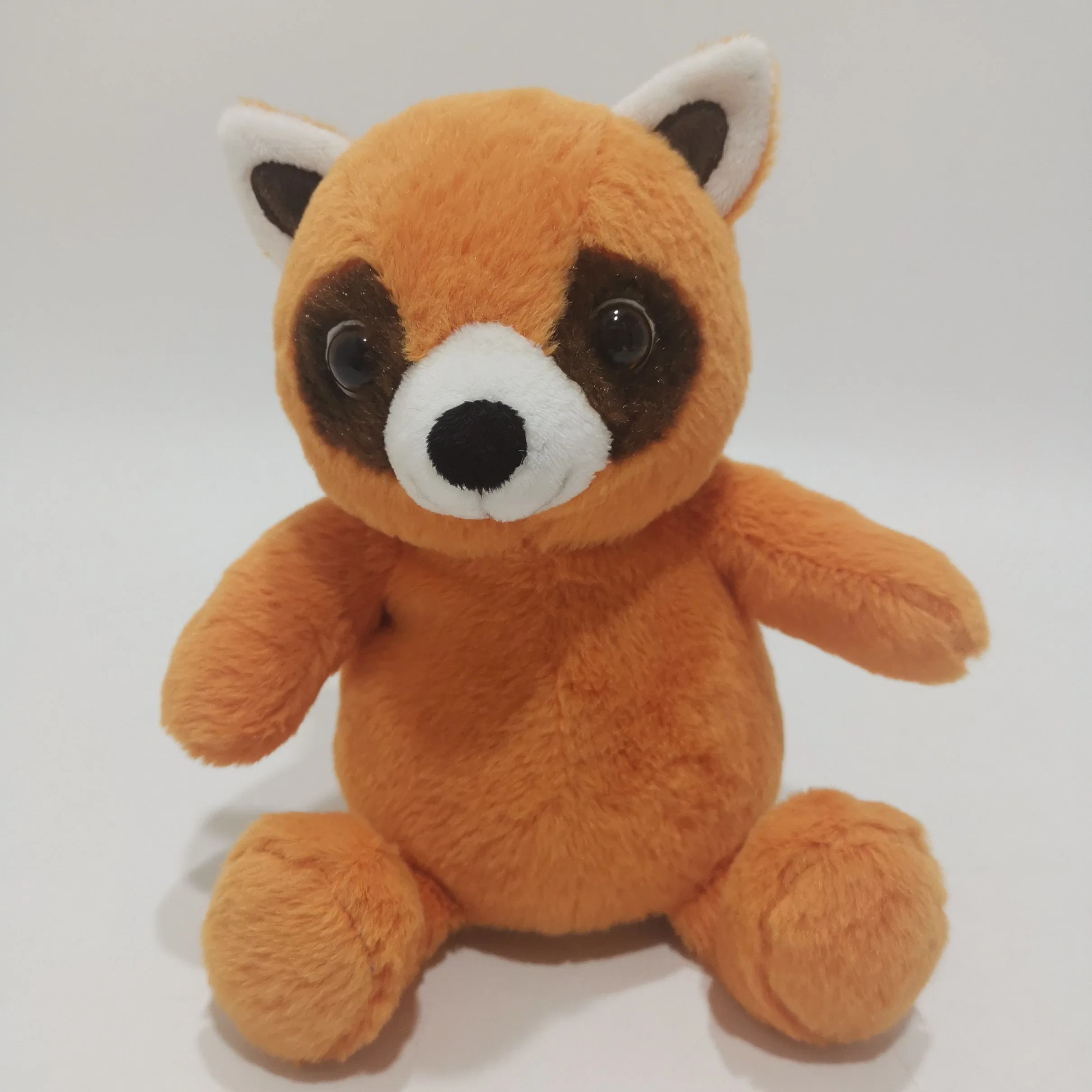 Wholesales Yellow Raccoon Talking Back Plush Toys for People Play with Other BSCI Factory