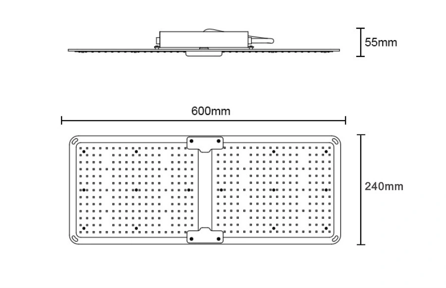 240W Qb Junta Growlight Licht SMD ahora IR UV roja brillante Rey Fluence Horticole 200W 220W 240W Espectro Horticultura crecimiento de las plantas crecen Quantum de luz LED