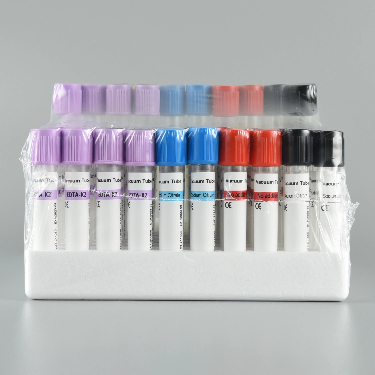 Siny Factory Direct China EDTA-K2/EDTA-K3 Disposable Blood Collection Virus Sampling Tube with ISO