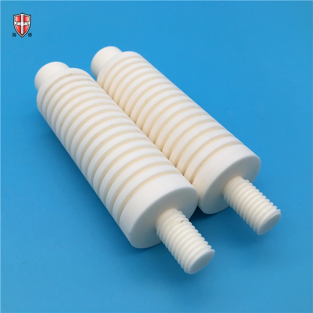 Durable and Preservative White Thread Ceramic Al2O3 Ceramic Plunger