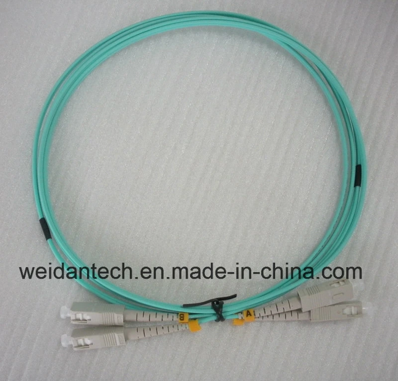 LC-LC Multimode Duplex Om2 Fiber Optic Cable Patch Cord