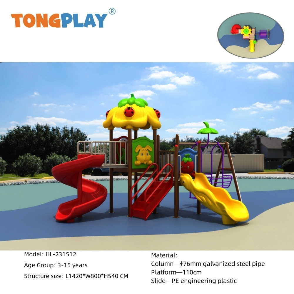 Tongplay Kunststoff Spielzeug für kleine Kinder Outdoor Spielplatz Hersteller Amusement Parken