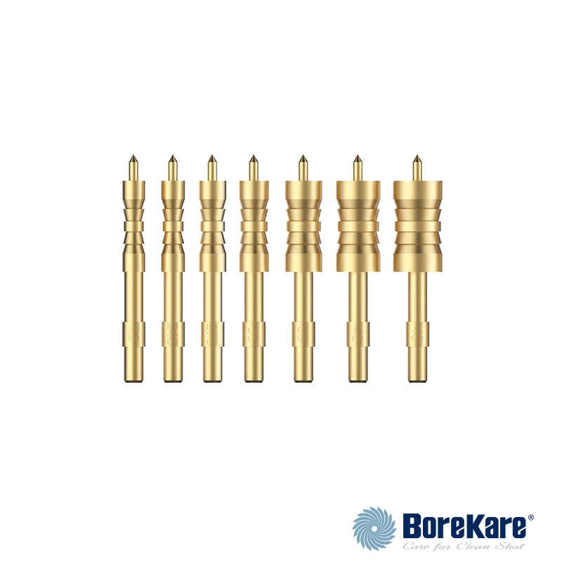 Borekare Brass Jag Tips Gun Cleaning Accessories for Remove Fouling