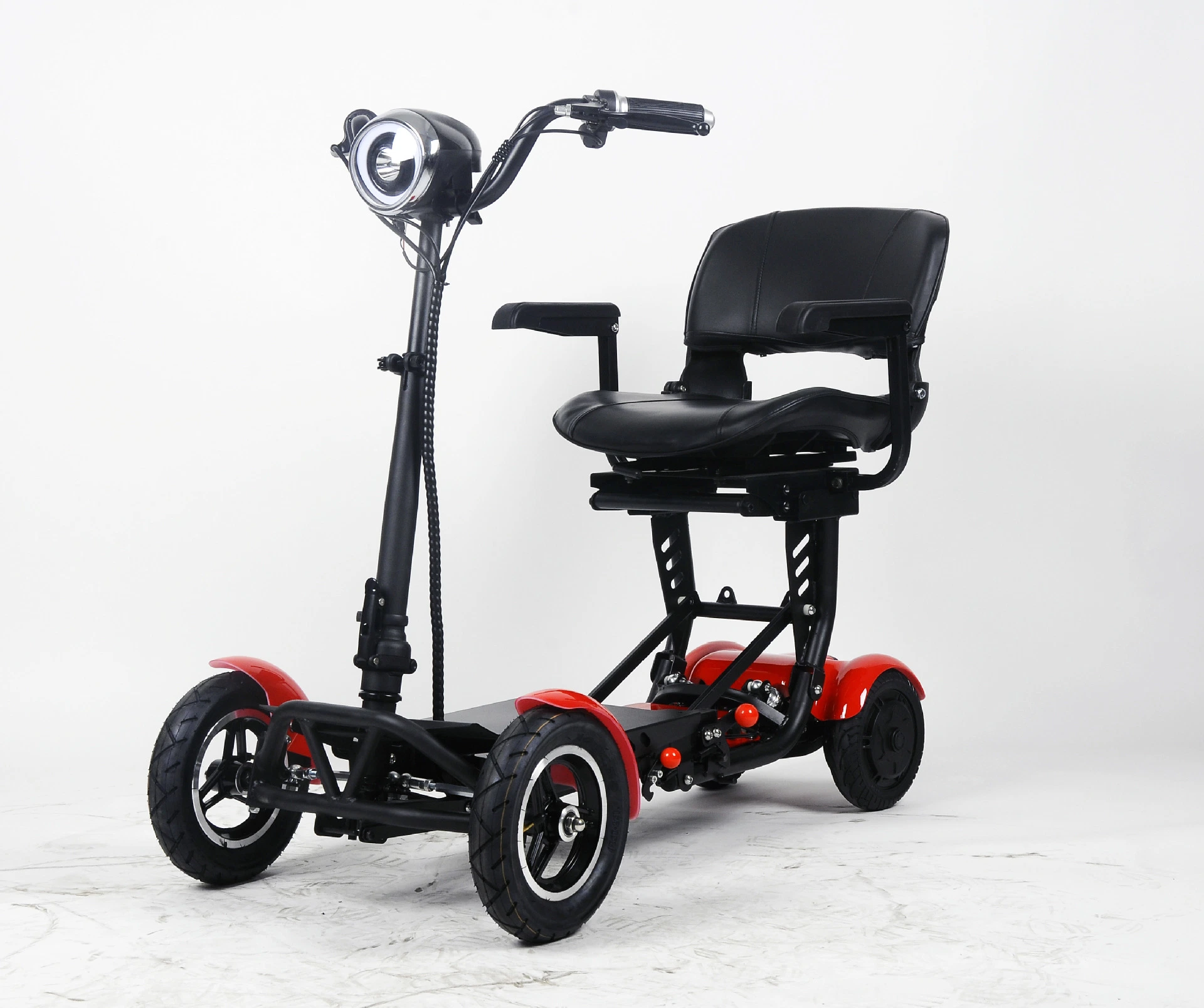 Four Wheel Folding Low-Speed Lithium Battery Mobility Scooter