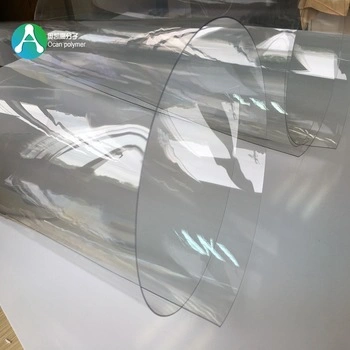 3*6 Feuille rigide en PVC transparent, feuille en plastique rigide en PVC transparent pour l'impression.