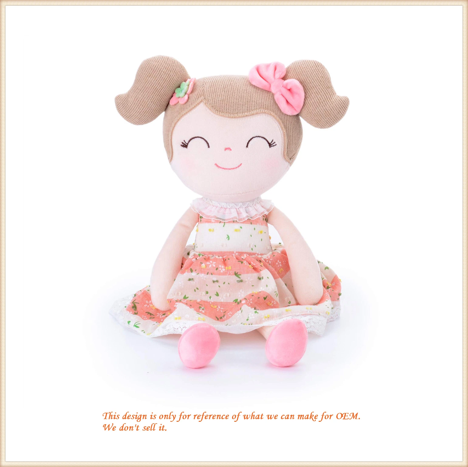 Plush/Stuffed Wedding Girl Dolls Customized Lovely Girls Toys