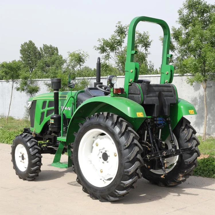 Compact Farm Mini Tractor 60HP 604 Low Price Small Garden Lawn Agriculture Tractors with Diesel Engine for Farm