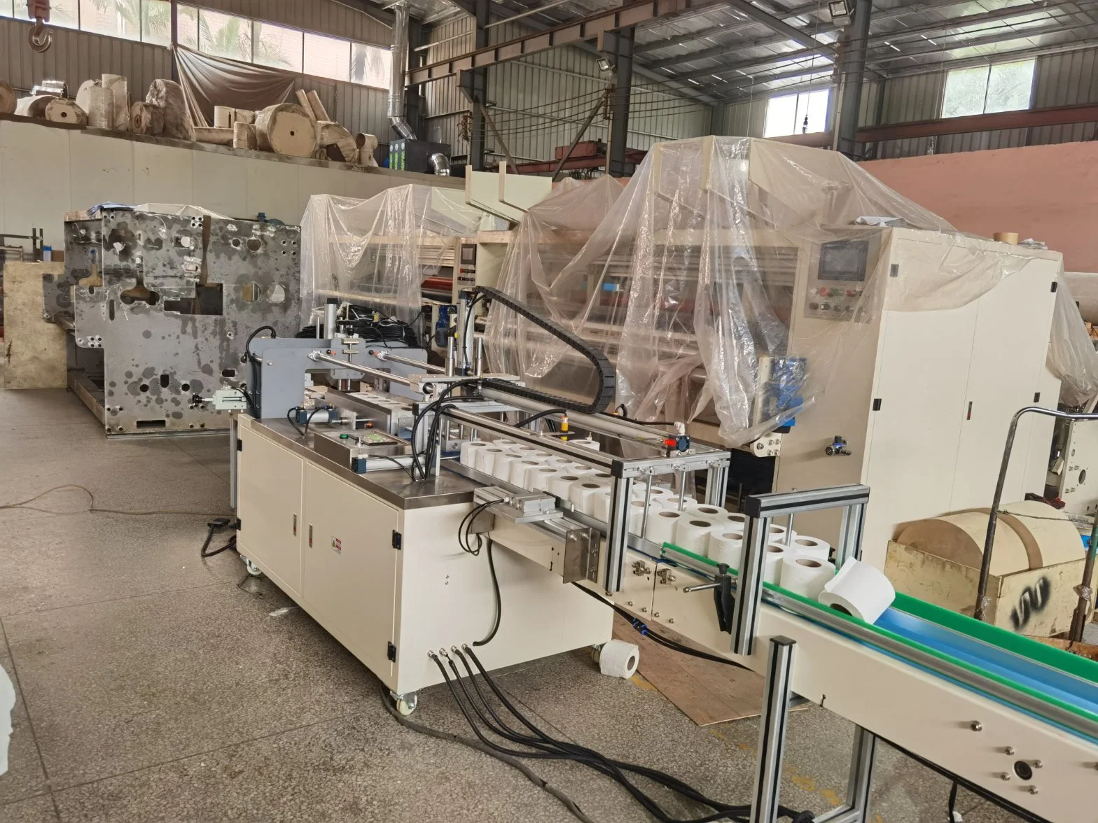 Full-Automatic Toilet Paper Roll Machine Production Line (CIL-SP-A-A)