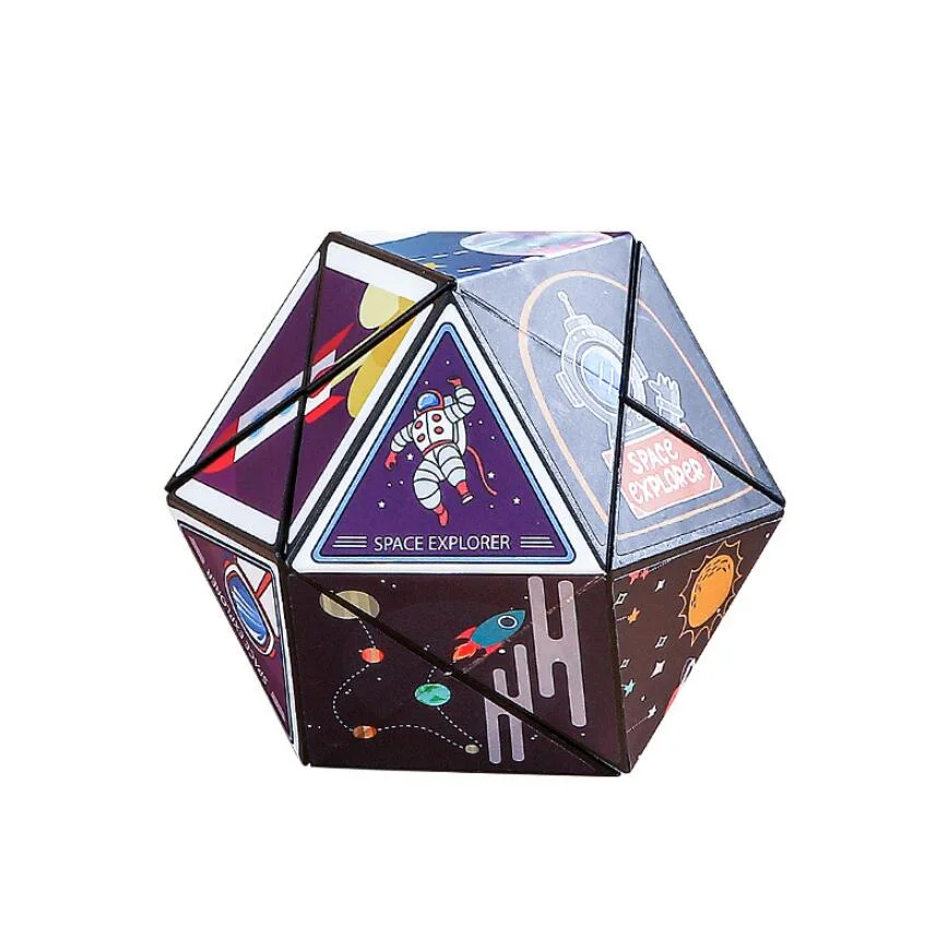 Newest Creative Folding Magic Cube