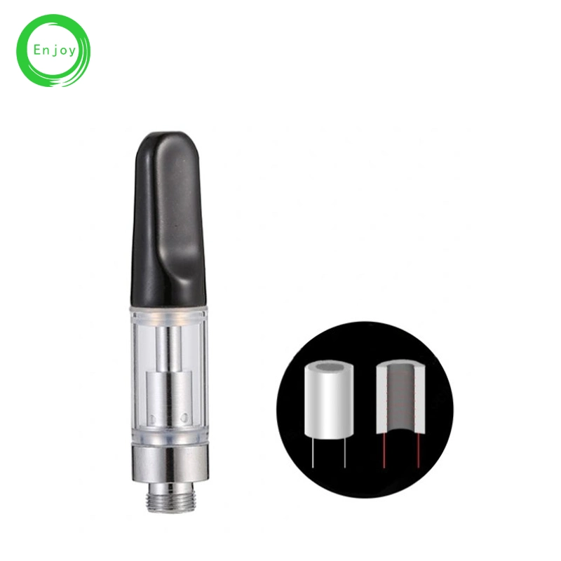 Disposable/Chargeable 0.5gram Colorful Tip 1 Gram Thick Oil 2.0mm Hole Ceramic Cell Vape Cartridge Refill Kit