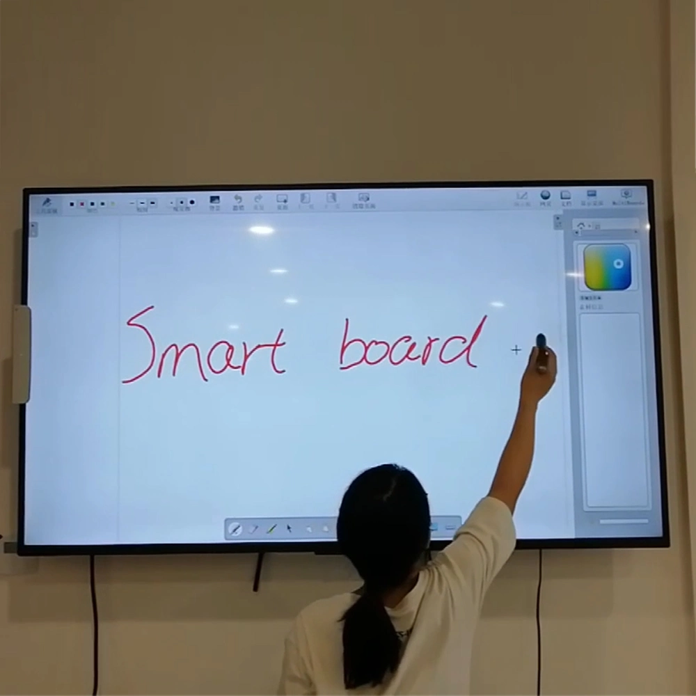 Oway Interactive Whiteboard Business Meeting/Teaching Whiteboard Touch Screen Ultrasonic Electronic Stylo