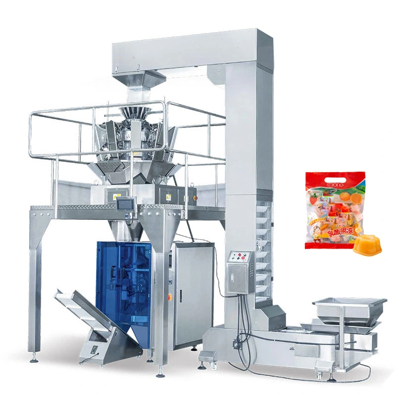 Hot Selling Automatic Candy Chocolate Jelly Quantitative Weighing Packaging System Manufacturer